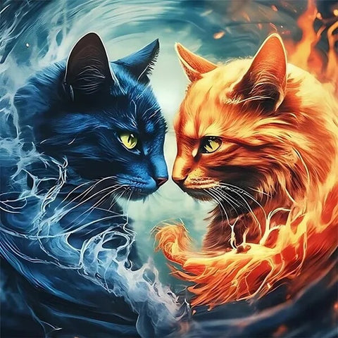 Cat Of Ice And Fire