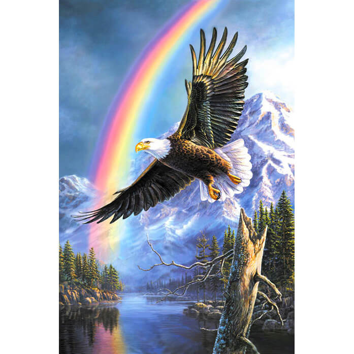 5D Diamond Painting Bird Eagle Party Decoration Diamond Art Tools