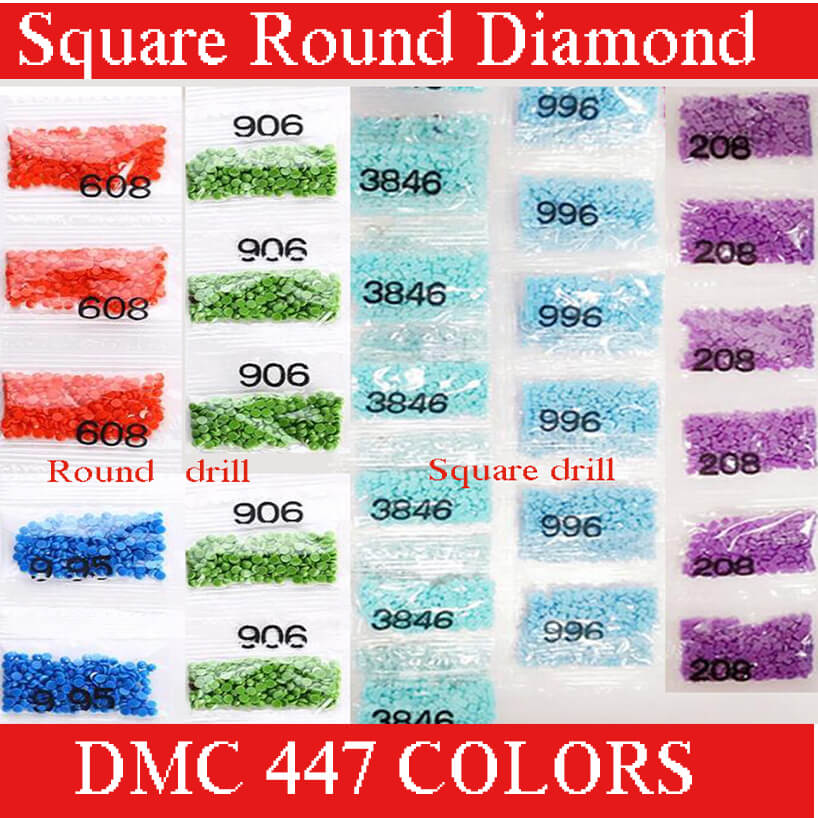 Colorful Unicorn Diamond Painting - Square Drill - Full Drill [1 Set]