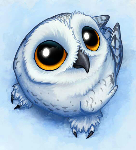 blue owl hatching