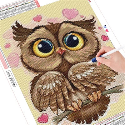 OWL WITH HARRY POTTER Diamond Painting Kit – DAZZLE CRAFTER