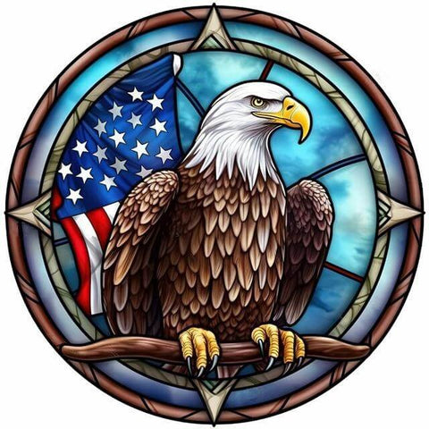 Eagle Stained Glass