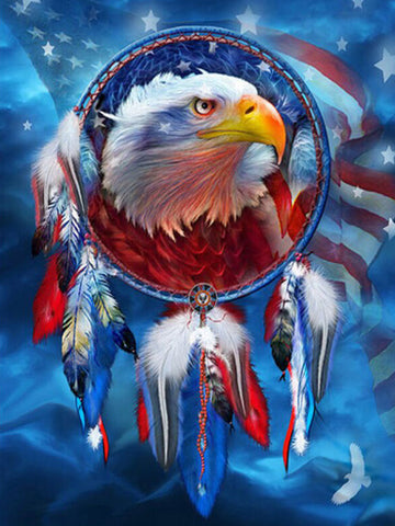 Diamond Painting American Dreamer Eagle - OLOEE