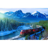 Diamond Painting Mountain Railway - OLOEE