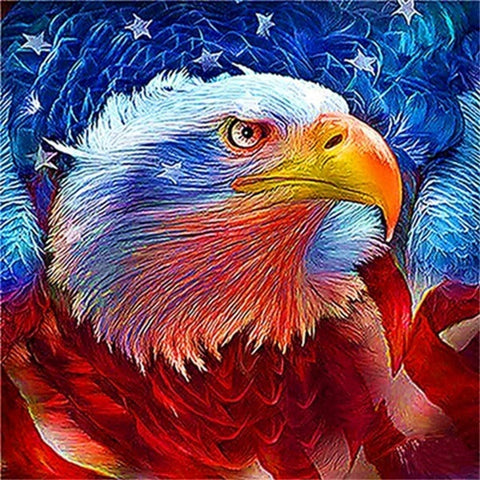Diamond Painting American Patriot Eagle - OLOEE