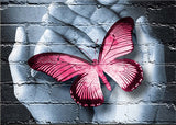 Diamond Painting Offering Pink Butterfly - OLOEE