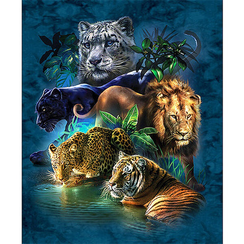 Diamond Painting Wild Beast Animals - OLOEE