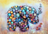 Diamond Painting Baby Elephant And A Mice - OLOEE