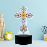 Holy Cross Diamond Painting Lamp