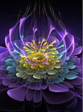 Diamond Painting Purple Fog Flower - OLOEE