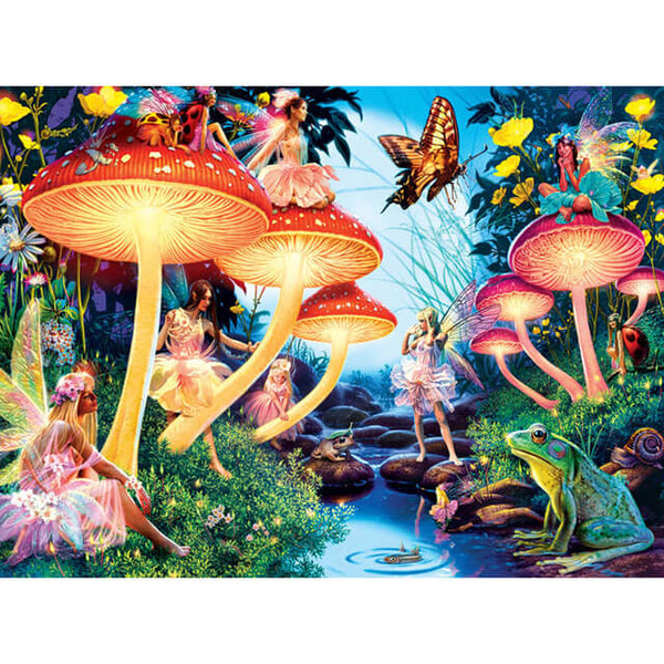 Diamond Painting Fantasy Mushroom Fairy - OLOEE