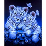 Diamond Painting Tiger Brothers - OLOEE