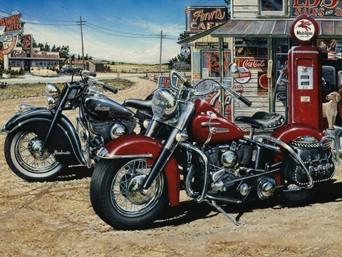 Diamond Painting Motorcycles Memory - OLOEE