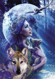 Diamond Painting Forest Beauty Wolf - OLOEE