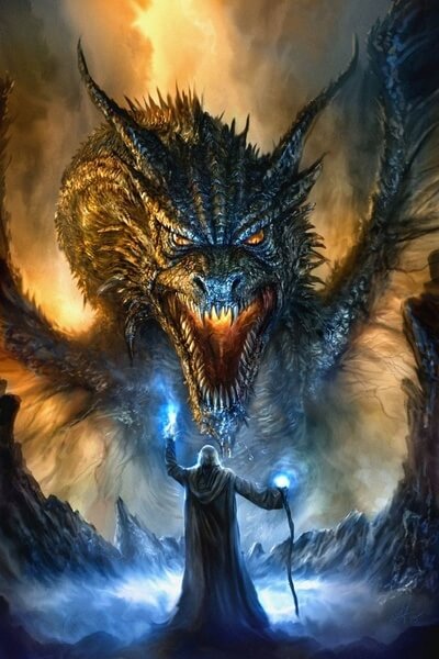Diamond Painting Fantasy Dragon - OLOEE