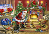 Diamond Painting Santa's List Christmas - OLOEE