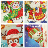 Diamond Painting Mega Value Christmas Cards 2 - 8x Pack - OLOEE