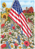 American Flag Flowers