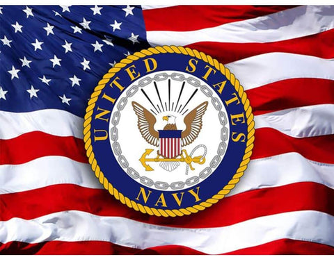 Diamond Painting American Flag Navy - OLOEE