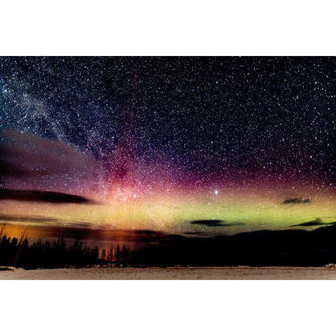 Diamond Painting Aurora Borealis Night Sky - OLOEE