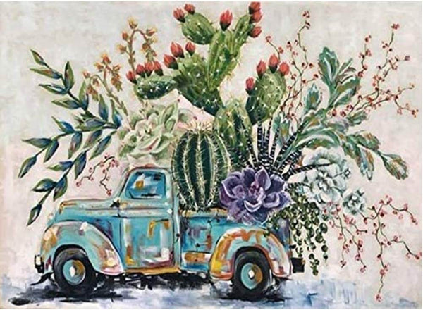 Cactus Succulent Truck