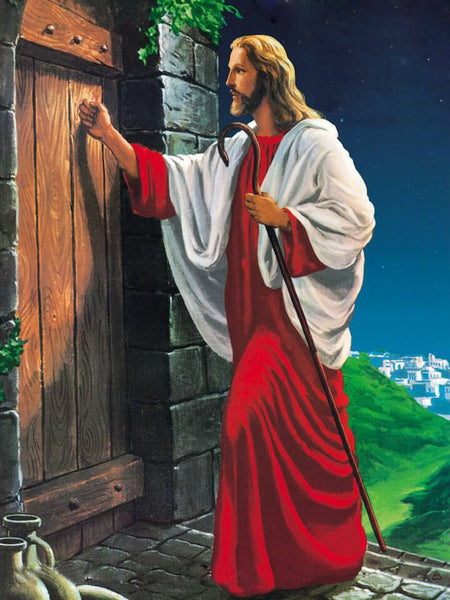 Diamond Painting Jesus Knocking On Door - OLOEE