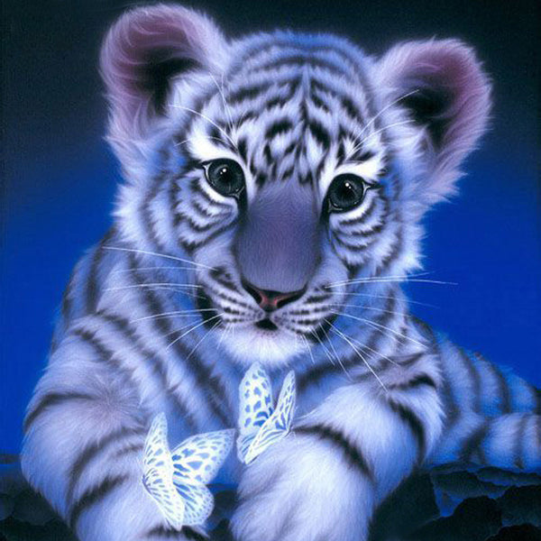 Diamond Painting Small Tiger Animal - OLOEE