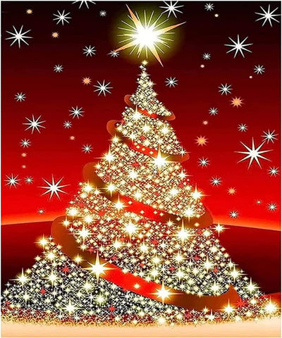 Sparkled Christmas Tree