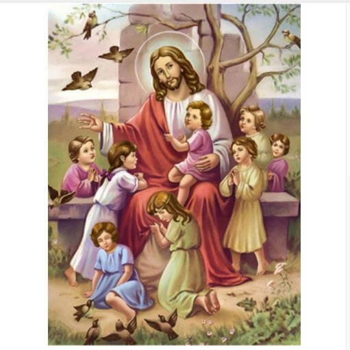 Jesus With Children