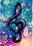 Galaxy Musical Note