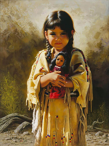 Native American Indian Girl