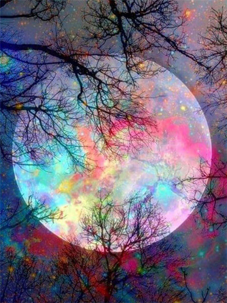 Psychedelic Moon