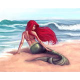 Diamond Painting Mermaid On Beach - OLOEE