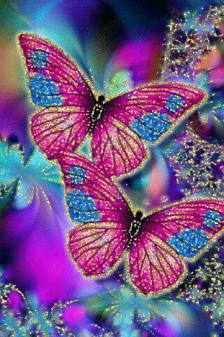 Diamond Painting Two Diamond Butterfly - OLOEE
