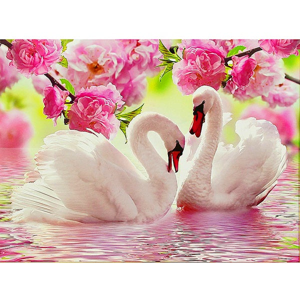 Diamond Painting Swan Lovers - OLOEE
