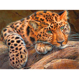 Diamond Painting Wild Leopard - OLOEE