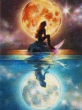 Diamond Painting Ocean Moon Mermaid - OLOEE
