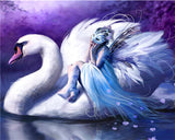 Diamond Painting Swan Fairy - OLOEE