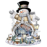 Diamond Painting Christmas Snowman Art - OLOEE