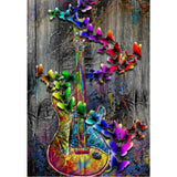 Diamond Painting Butterfly Guitar - OLOEE