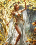 Diamond Painting Golden Tree Fairy - OLOEE