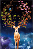 Diamond Painting Seasons Deer - OLOEE