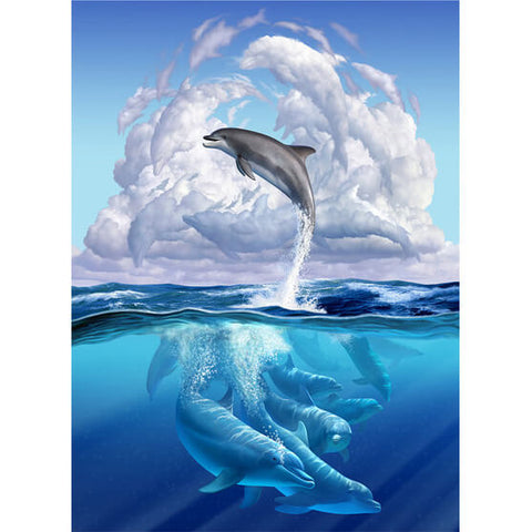 Diamond Painting Dolphin World - OLOEE