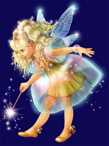 Crystal Art® Midnight Messenger Fairy Kit Diamond Painting