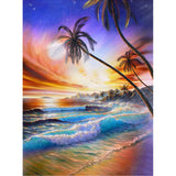 Diamond Painting Colorful Beach - OLOEE