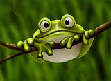 Diamond Painting Cute Frog - OLOEE