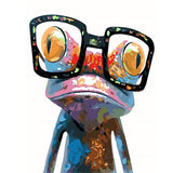 Diamond Painting Glasses Frog - OLOEE