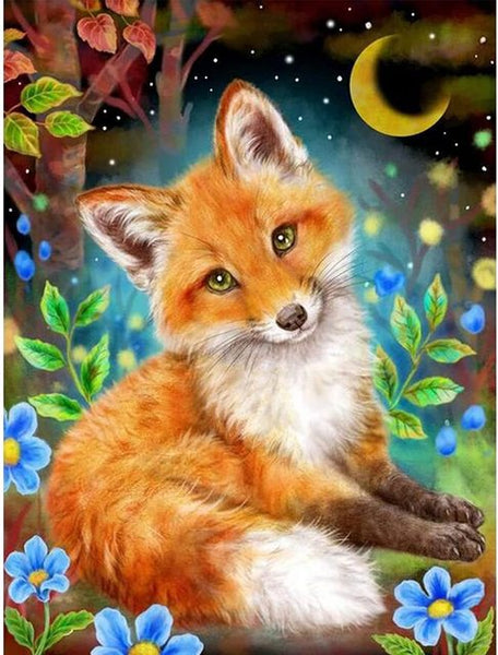 Dreamy Night Fox