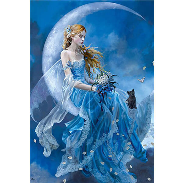 Diamond Painting Moon Fairy - OLOEE