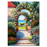 Flower Garden Gate
